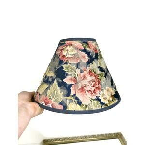 Small Floral Shabby Chic Lampshade- Vintage Country Cottage Floral Design
